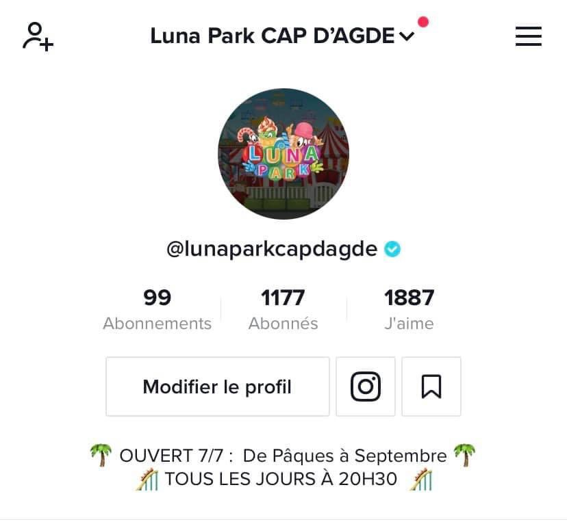 LunaParkCapAgde's tweet photo. Notre TikTok officiel : https://t.co/lHIMNmtqQ3