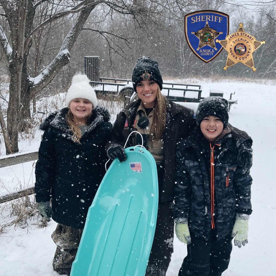 AnokaCoSheriff's tweet photo. #snowwhatfun https://t.co/pH9a4898bo