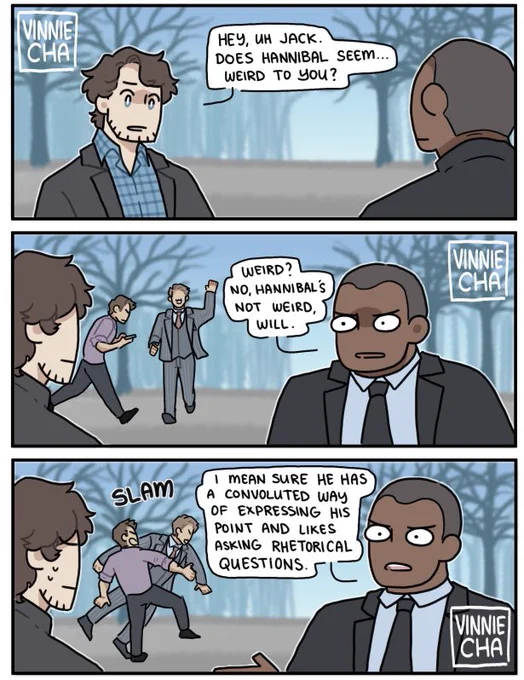 will: guys hannibal's the killer
everyone: what? nooo, he's just a nice european man :)
#hannibal #hannigram 