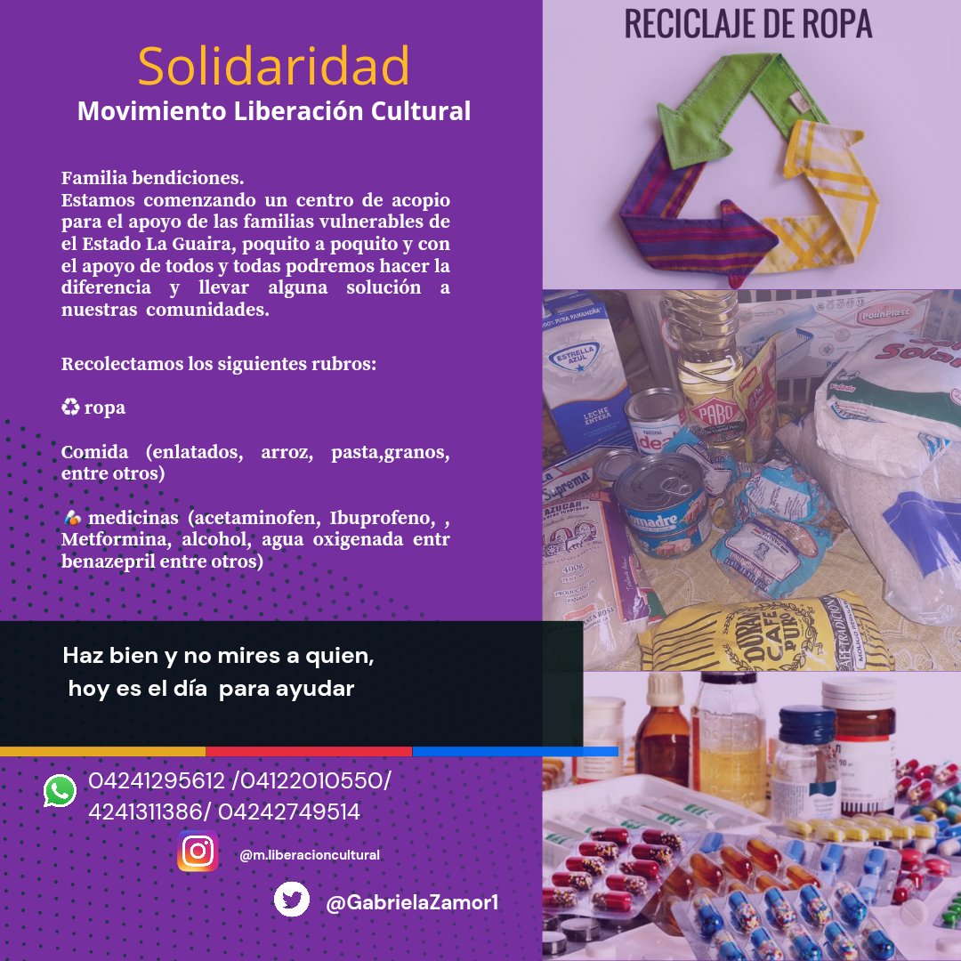 Movimiento Liberación Cultural activo con la cultura la ecología y la solidaridad...
 No te quedes sin hacer nada danos tu mano amiga para que juntos ayudemos a los mas vulnerables...