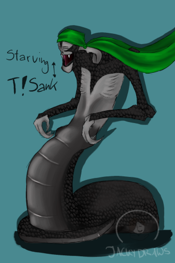 FusselTiger4's tweet photo. My beloved T!Sank doesn't have a MAG Version, instead I gave him a alternativ version. Thin as a skeleton starved. Hasn't eaten in days
.
.
.
.
.
.
.
.
.
wow twitter destroys the quality
#Taipan #Snake #Hanksona #TSank #Starving #jackydraws https://t.co/bWbJRvgqtN