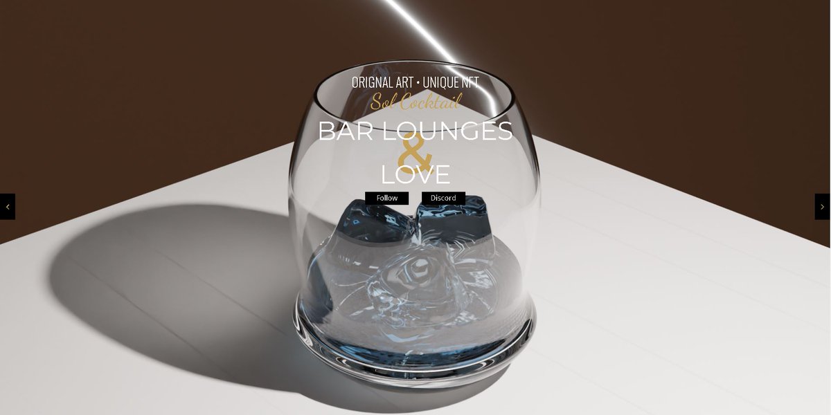 SolCocktails's tweet image. #NFT #NFTs #NFTCommunity #NFTGiveaway #NFTdrop 
check out our website solcocktail.com. I hope you love it