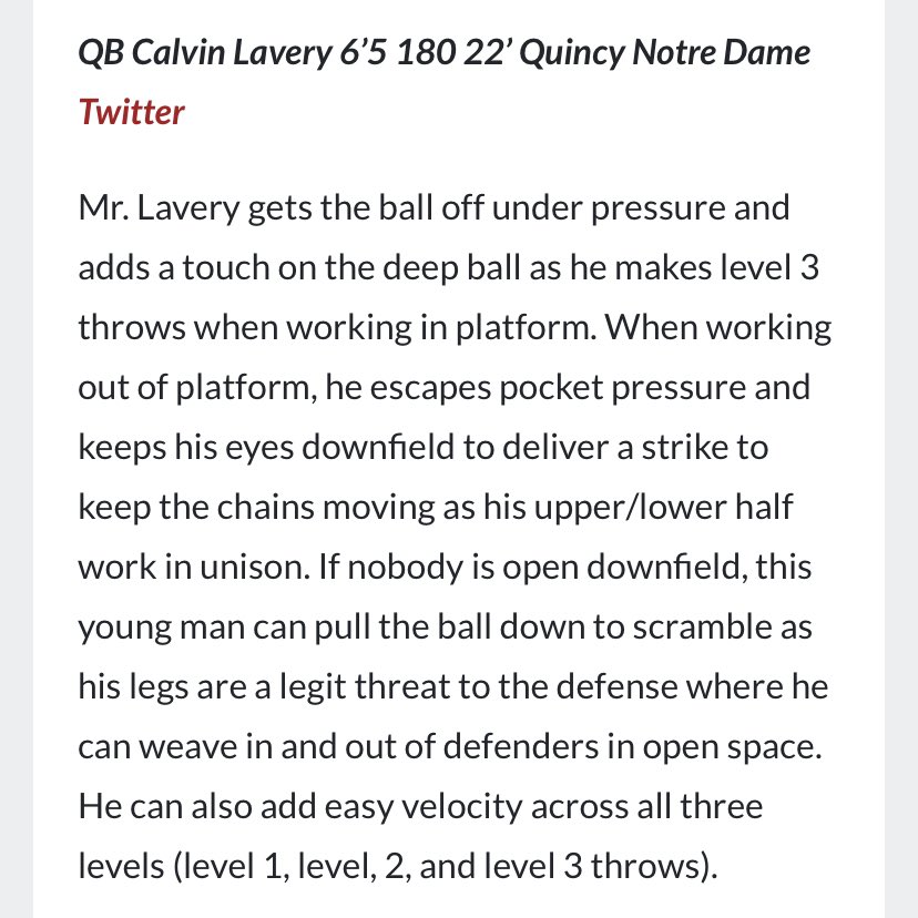 LaveryCalvin's tweet photo. Thank you to @PrepRedzoneIL for naming me to their 4a Offensive All-State first team! Huge honor! @CoachBigPete @EDGYTIM @DeepDishFB @ChrisDuerr @SchuckSports https://t.co/HgNWDvhyGJ