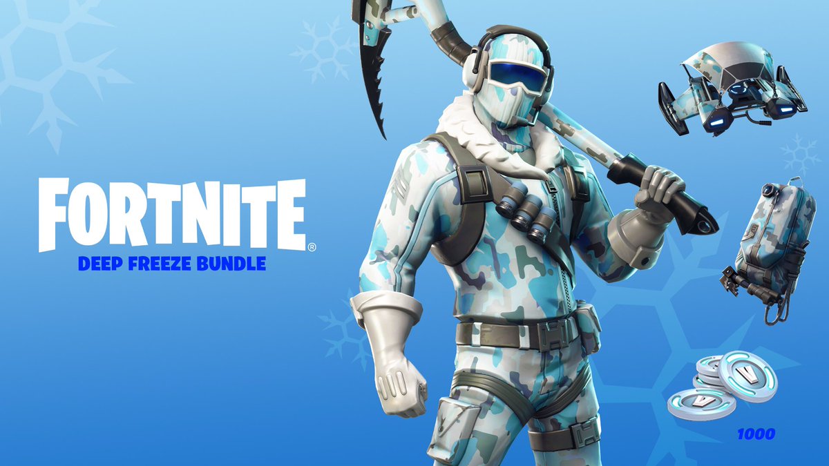 editseer's tweet image. I'll give a 5.000 VBucks Card, the Black Ice Legends Bundle, the Minty Legends Bundle &amp;amp; Deep Freeze Bundle to 4 People who:

• Retweet this Tweet
• Follow Myself (@editseer)
• Show Proof of Turning My Notifications On

This Giveaway ends in 24-48 Hours, Good Luck!