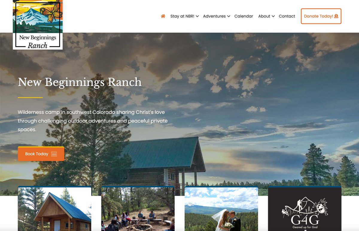 McCawMedia's tweet photo. We are excited to show you the  latest website design and build at Melinda McCaw Media for New Beginnings Ranch! Learn more about the amazing camp they have up near Norwood, CO at https://t.co/osSL5xUUSp. #webdesign #webdeveloper  #wordpressdevelopment https://t.co/LlhvNJ66O6