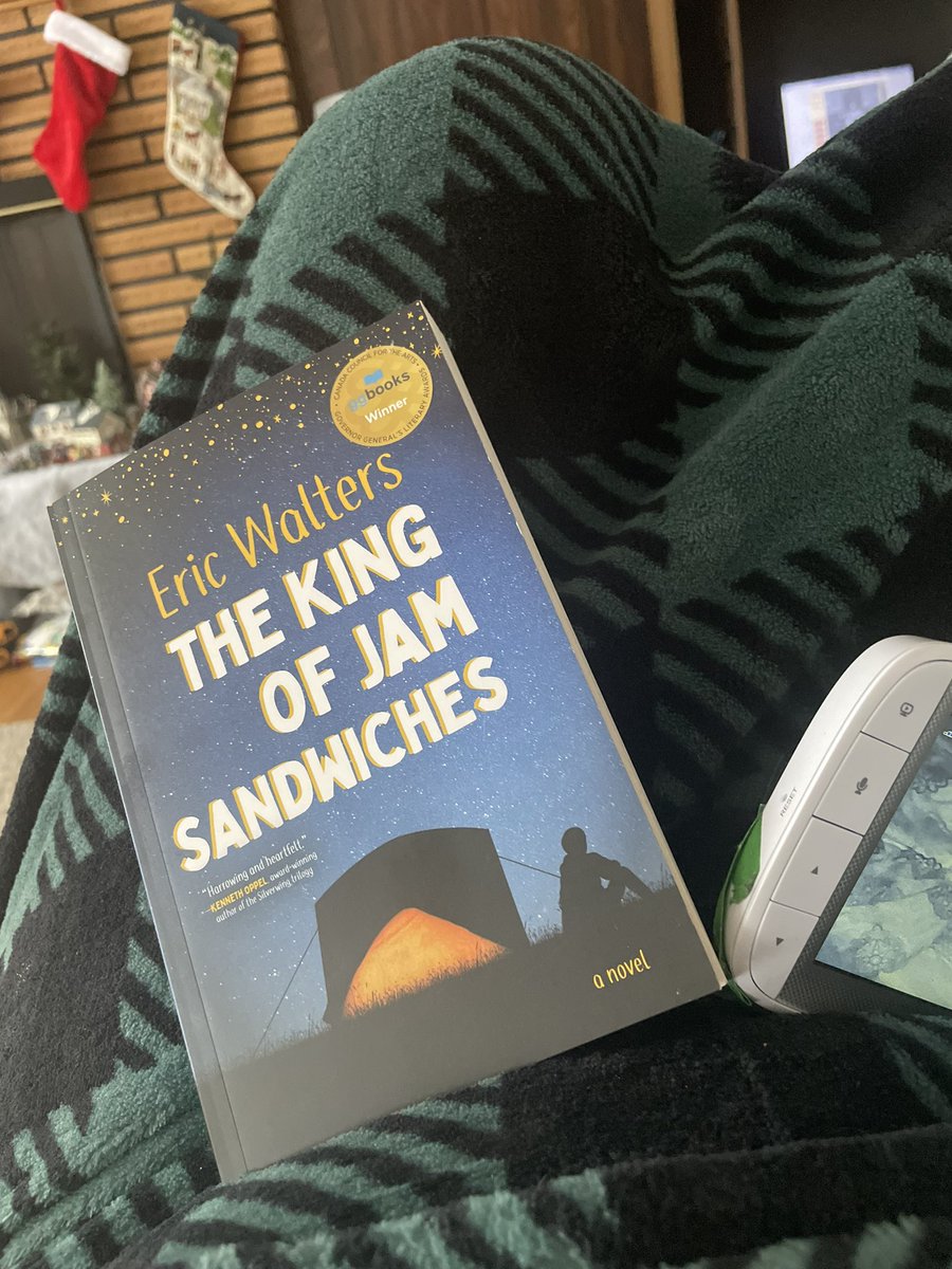 A sleeping toddler and a cozy blanket to finish off this read. I can’t describe how incredibly gripping this novel is - the author’s note and post note…