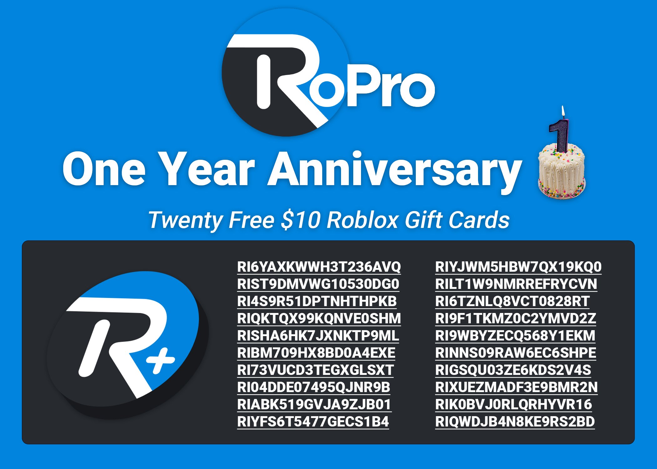 X 上的RoPro Roblox Extension：「To celebrate hitting 100k RoPro Users  yesterday, we will be giving away 10 subscriptions to RoPro! Enter here:    / X