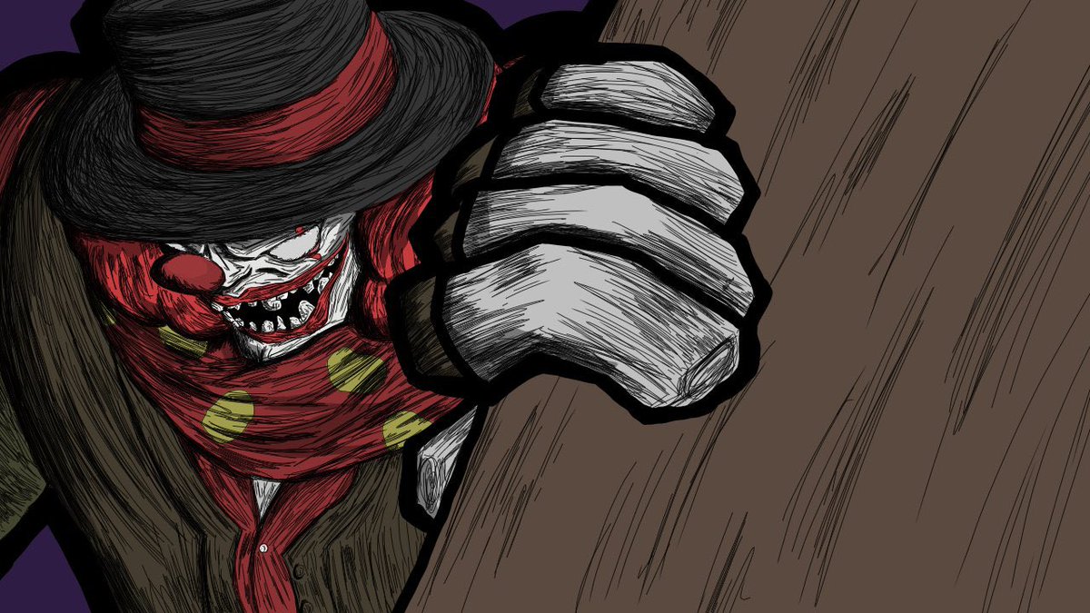 公式画像とうちの子並べようぜ #第五人格イラスト #第五人格 #道化師