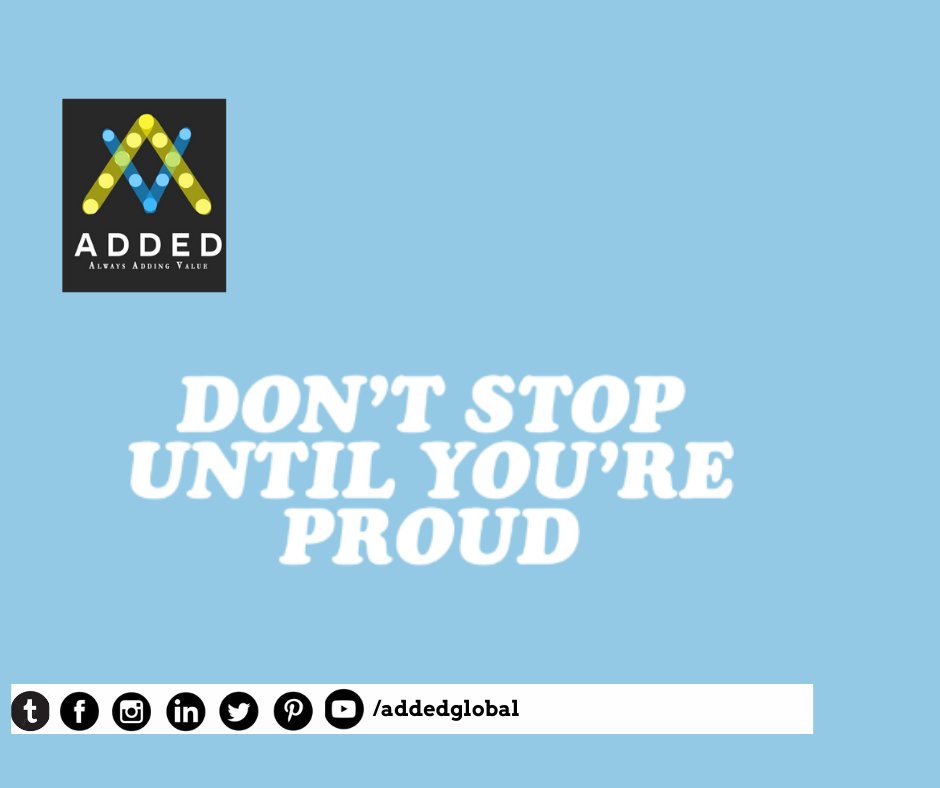 AddedGlobal's tweet photo. "Don't be afraid to give up the good to go for the great."-John D. Rockefelle
Visit Us https://t.co/2370aJj4zP
#addedtech #instagram #successgoals #linkedin #WednesdayMotivation #WednesdayWisdom #WednesdayVibes #WednesdayThoughts https://t.co/N8yCZvd7fy