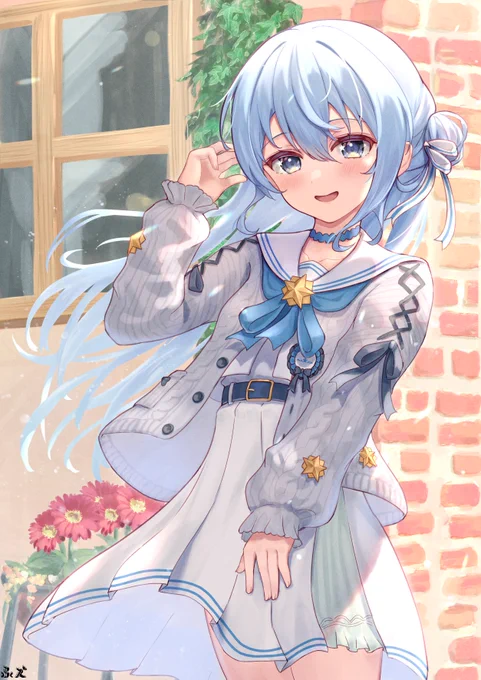 白黒すいちゃん!
#年の瀬に渾身のイラスト晒すのでフォローしてください 