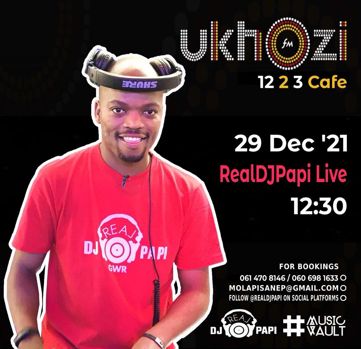 DJSmashP's tweet photo. Donโt forget to share with friends and family ๐ฅ๐ฅ๐ฅ๐ฅ๐ฅ๐ฅ๐ฅ๐ฅ๐ฅ๐ฅ๐ฅ 12:30pm on @ukhozi_fm #realdjpapi @UR_home_ https://t.co/VguDR47U6h