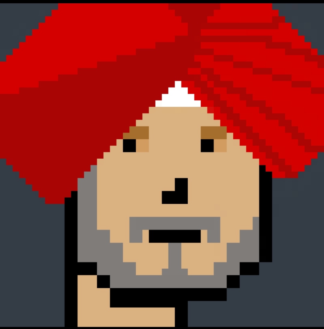 CryptoSardars's tweet photo. @jf_nft Hey @jf_nft , our collection is first ever #NFT collection on Sardars (Sikhs). You can buy this one https://t.co/UnZcNe7Lek
It is not revealed yet, but we are attaching the preview image of this one.

Team @CryptoSardars https://t.co/Jt084lkGjL