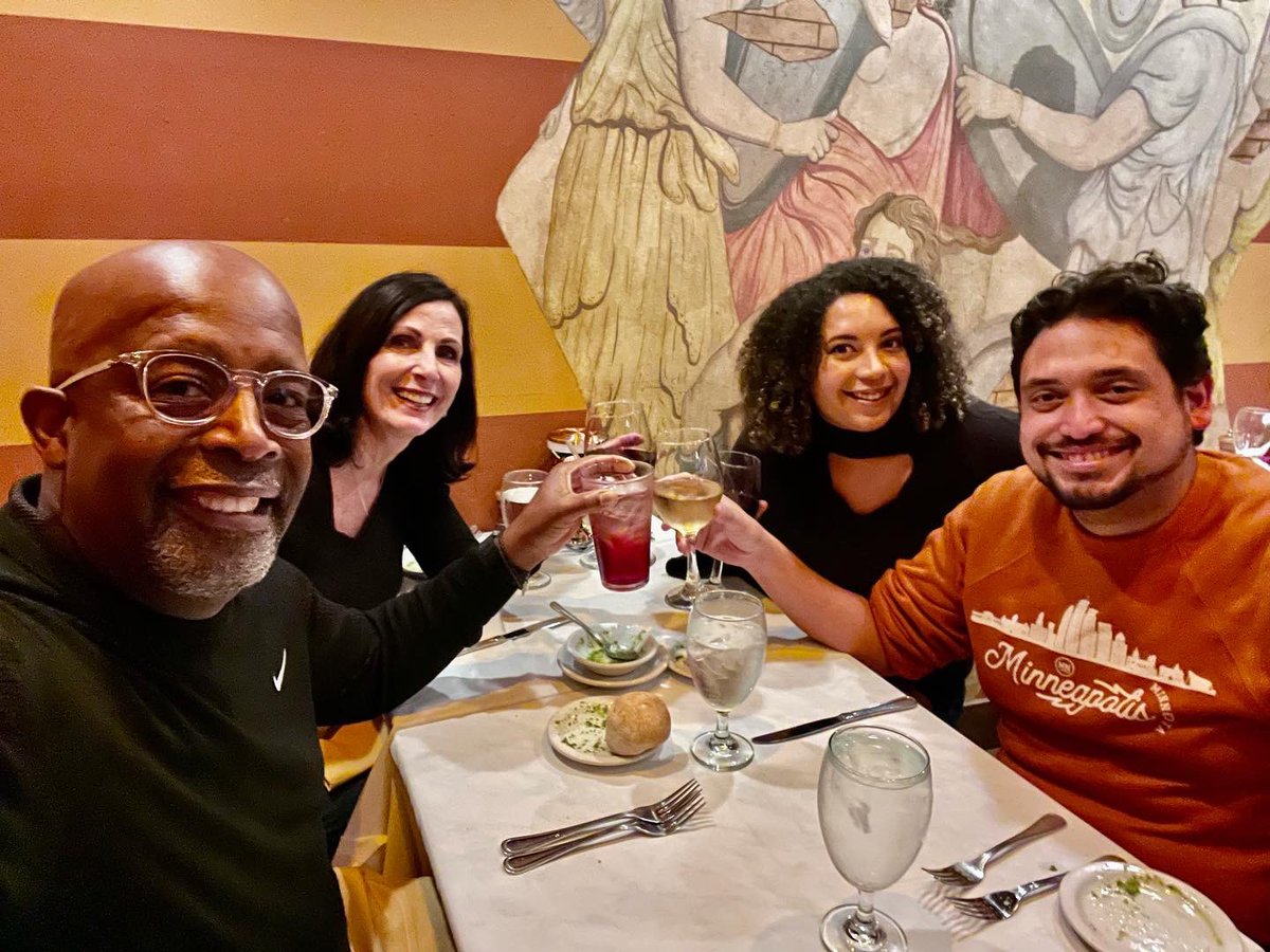 cwillimyles's tweet photo. Finish of our final night at our favorite restaurant with our daughter @janae_saisquoi and son inlaw Joe. #family #truestoy #holidays https://t.co/8pPDrTNWcA