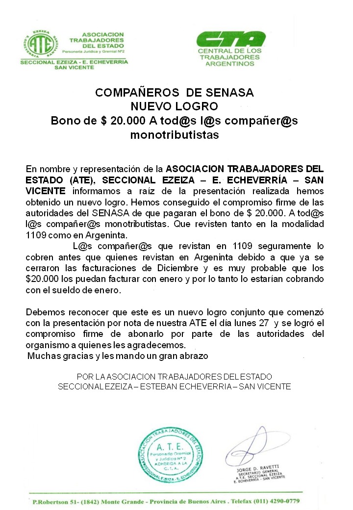 ATE SENASA (@atesenasabaires) on Twitter photo 