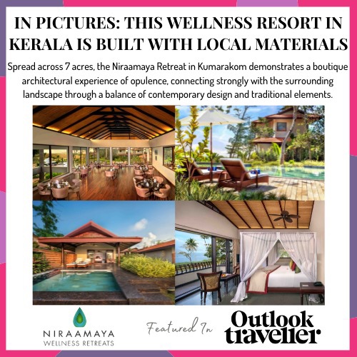 IntelliquoPR's tweet photo. Built with local materials, @niraamayawellnessretreats is an architectural experience of opulence, a fine balance of contemporary and traditional design. Featured in @outlooktraveller 

#niraamayaretreats #niraamaya #wellnessretreat #travel  #architecturedesign #intelliquotes https://t.co/FGbubKCTJw