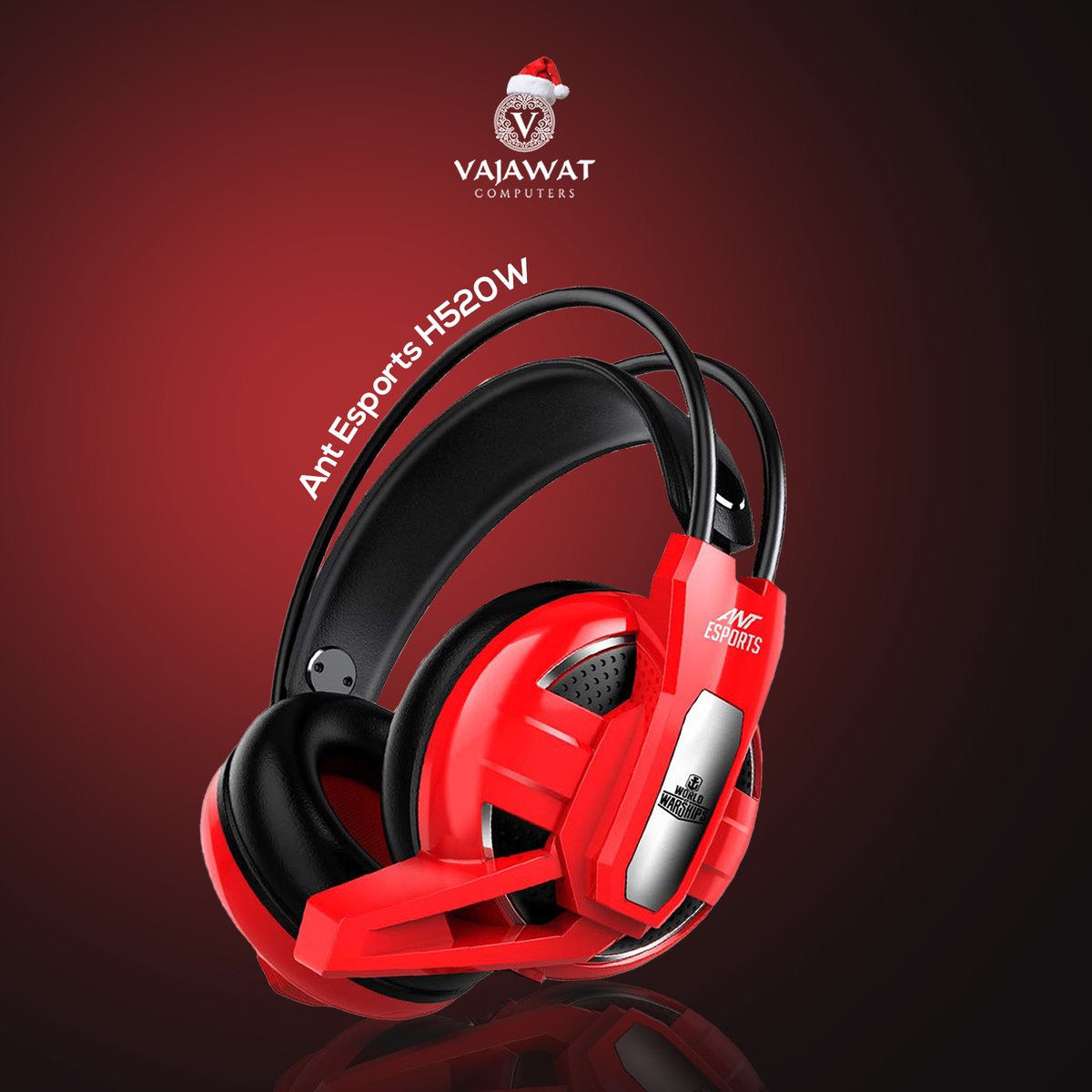 Vajawatcomputer's tweet photo. Gaming is all about amazing performance and uninterrupted play. 

Ant Esports H520W gaming headphones do this work for you and provide better quality sound and durability. 

There is no need to wait. Order now at https://t.co/6lB7WHrysV.

#vajawatcomputers #antesports https://t.co/tyXb40FihV