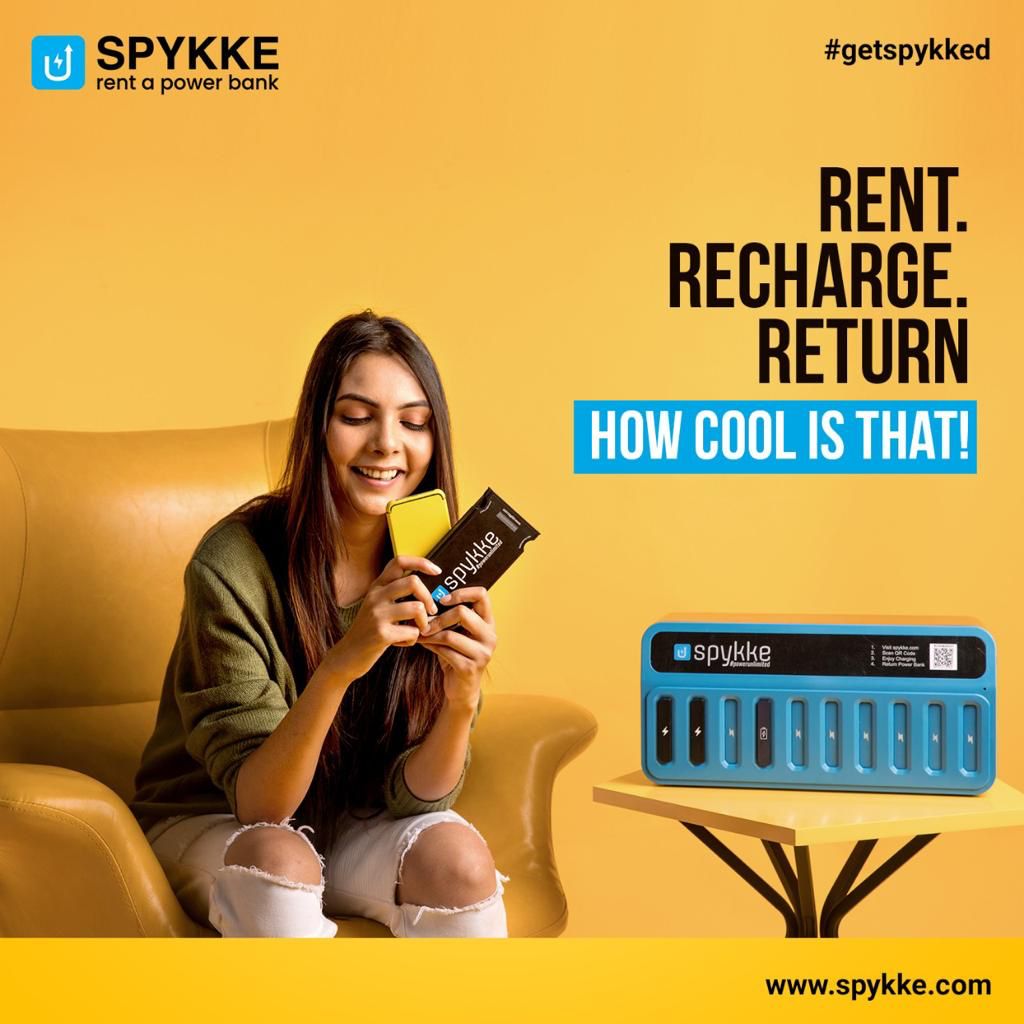 getspykked's tweet photo. RRR

RENT|RECHARGE|RETURN 🔋📱

For details or to find your nearest charging station, visit https://t.co/viWSgKSyTI Or download the app.

#getspykked #powerbankonrentals #nammabengaluru #bangalore #spykkepowerbank #charge2win #lowbattery #spykke #rentapowerbank https://t.co/yf2ZP7d0ol