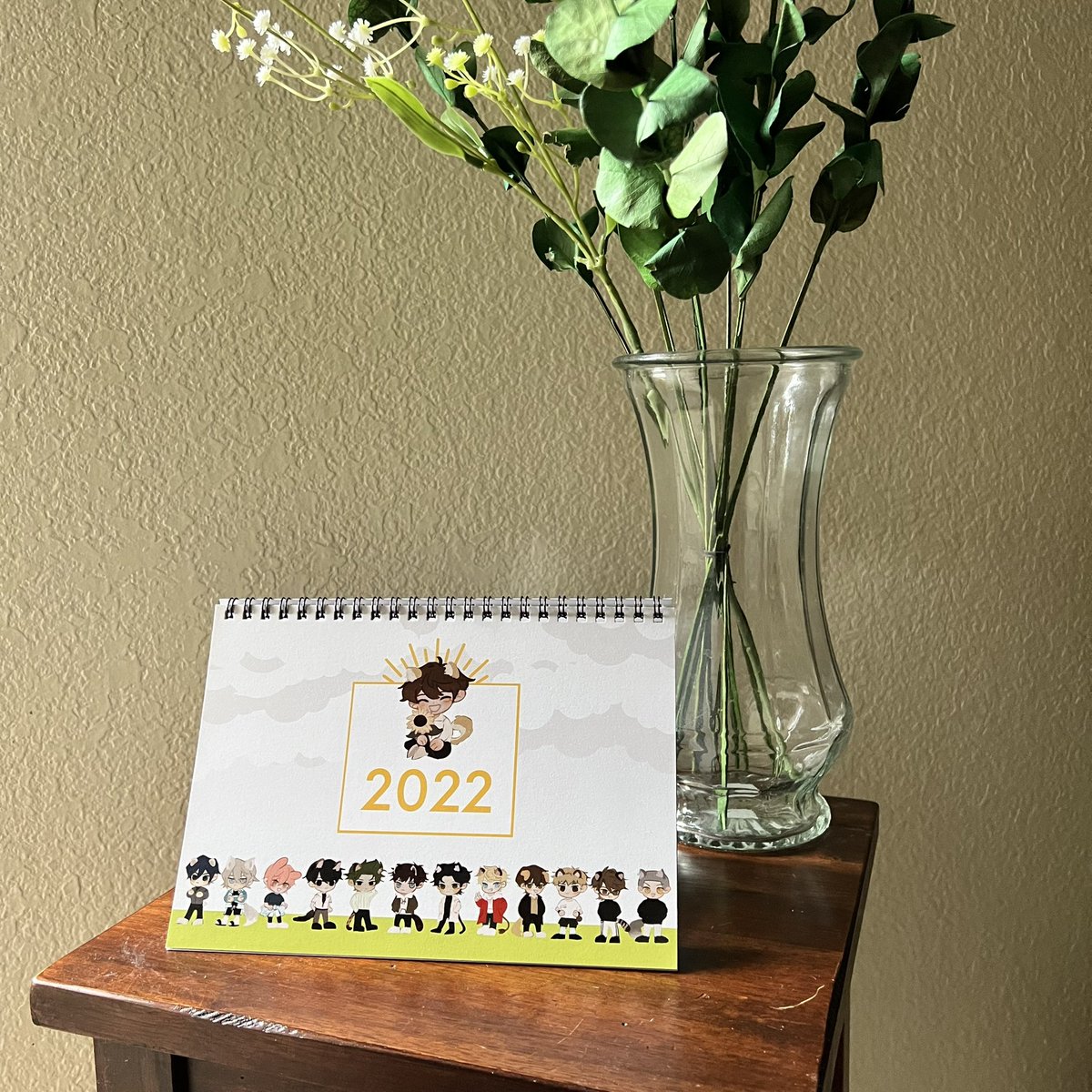 allsawa2022's tweet photo. 🌻 Production Update

We’re all geared up for 2022!! Our calendar has arrived! https://t.co/inlz2xlCaJ