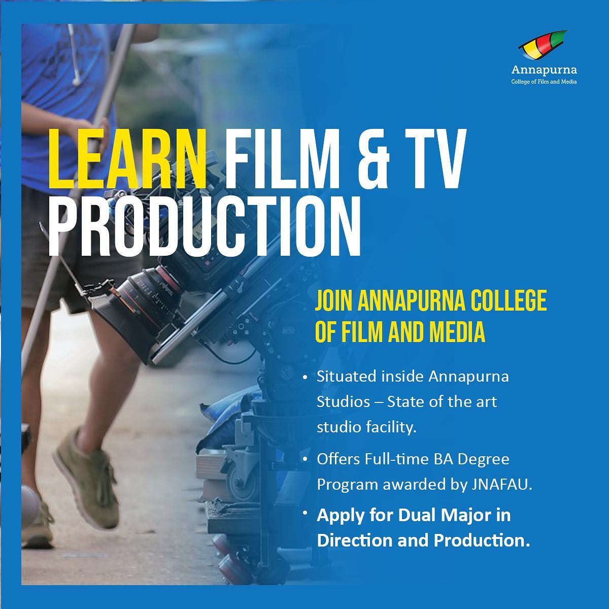 Annapurna College of Film and Media (@acfmofficial) / Twitter