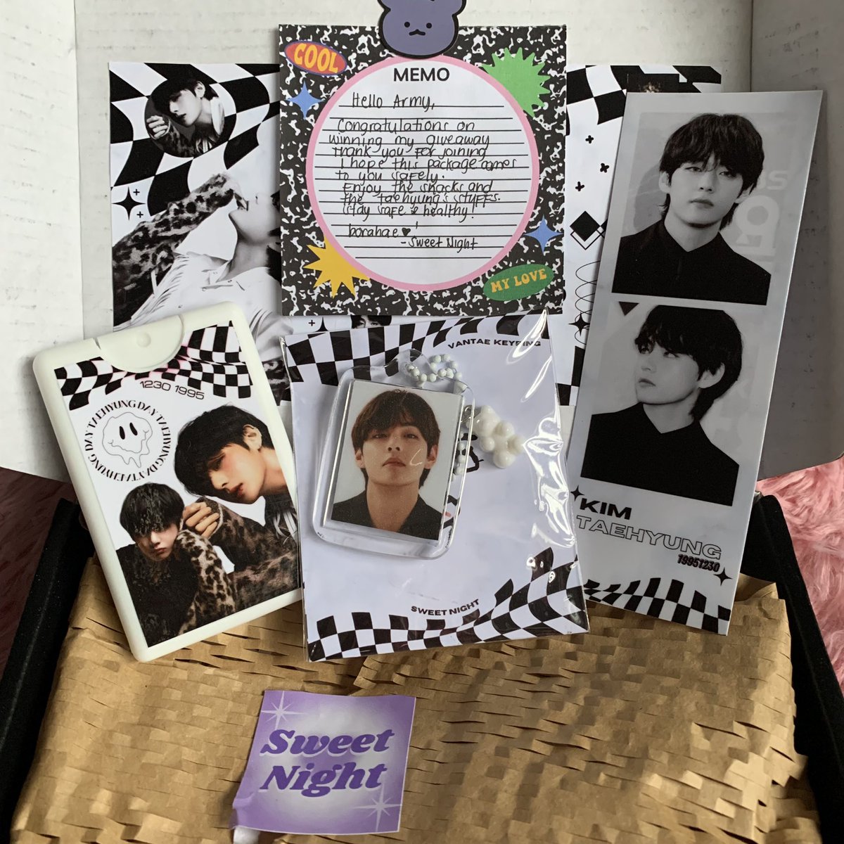 jeonjeykeyyy97's tweet photo. Thank you so much for this, @SweetNightph95!!
skl guys na I won their GA and super sulit umorder sa kanila π ang daming inclusions!!
#sweetnightfeedbacks
#UmuwiKayDen π₯³ https://t.co/1juFH7t4ii