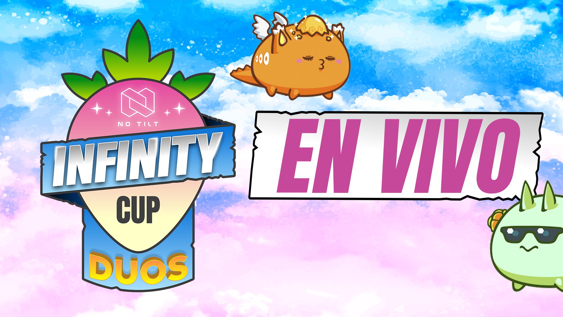 RT NoTiltGG: ¡En directo! 🔴  Comenzamos los Octavos de Final de nuestro torneo de @AxieInfinity Infinity Cup Dúos.   📲 [twitch.tv]  #NTInfinityCupDuos [twitter.com] [pbs.twimg.com]