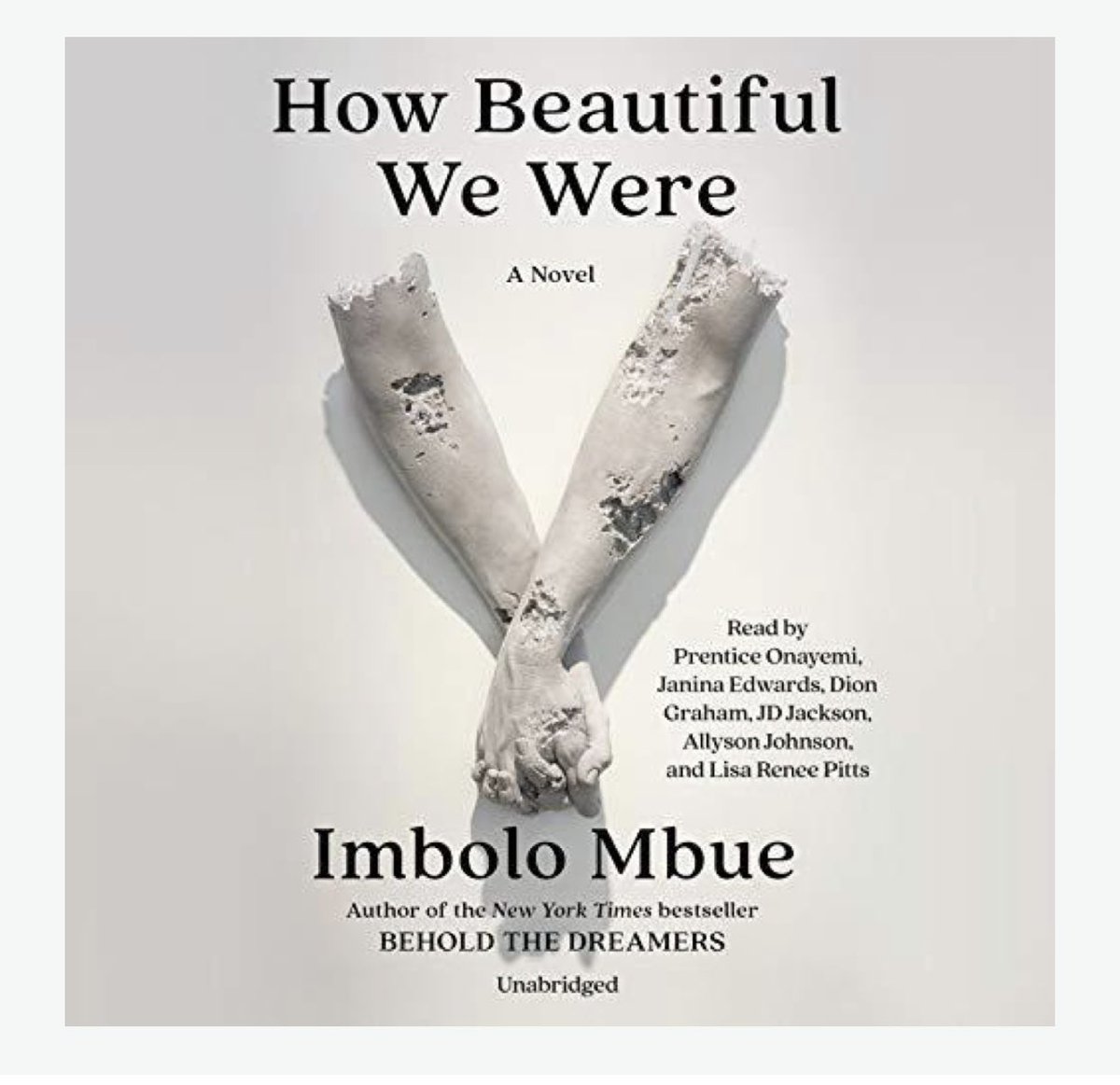 gradydoctor's tweet photo. Just finished this audiobook and enjoyed the luscious writing. Imbolo Mbue is a brilliant storyteller. I’d recommend this and “Behold the Dreamers” (which I also loved.) Both have super dope narrators, too if you’re #teamaudiobook.
What books are y’all enjoying right now? https://t.co/G00Gknx5RI