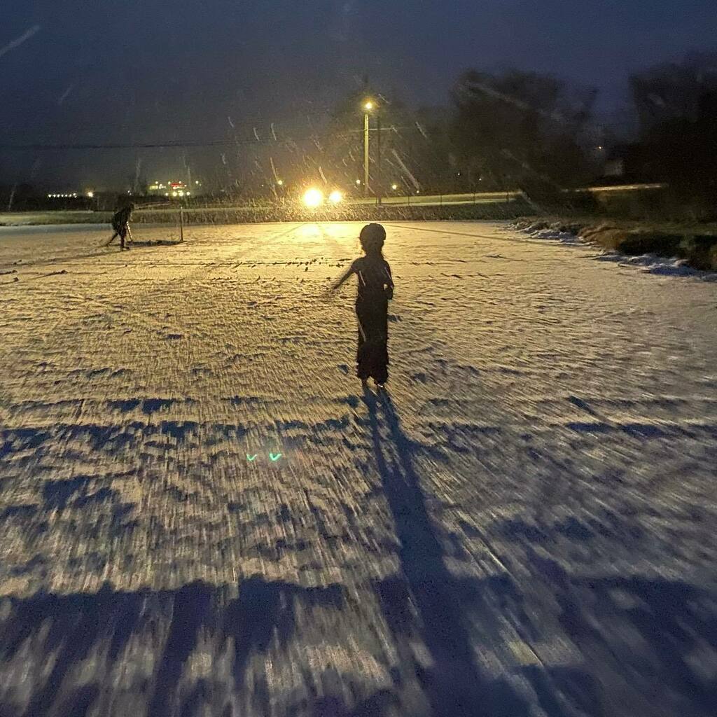 sarahjoydrop's tweet photo. Skating by headlight in the softly falling snow. #novascotia #canadianlife #iceskating #canada #itsthelittlethings #maritimes https://t.co/cA1xlquBhZ https://t.co/KGQ3KTGb8J
