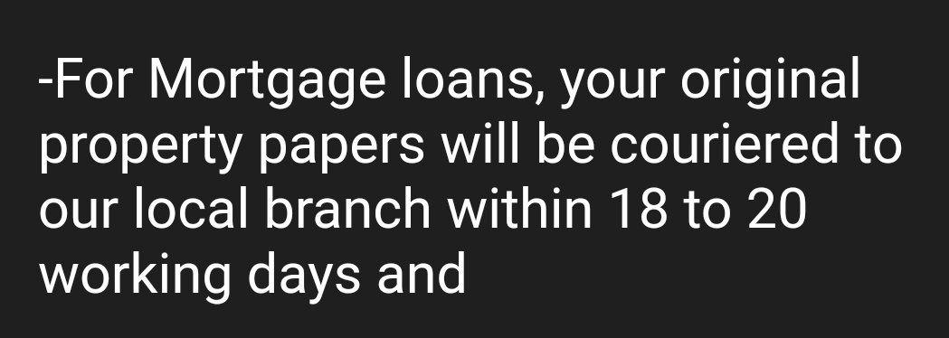LillianGumdrops's tweet photo. @Bajaj_Finserv 
As committed by you, my original documents were supposed to be shipped to your local branch at Bangalore where I cleared the loan amounts. I received a call from Chennai asking me to collect it from home branch. Why there is a change now after a month https://t.co/SCVDnLytiw