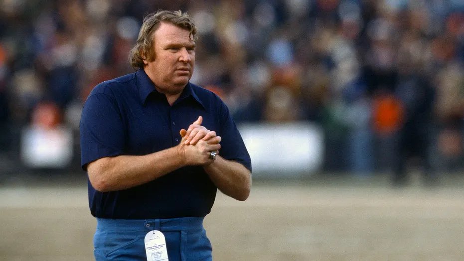 Edelman11's tweet photo. When you think NFL football, you think John Madden. 

RIP to a Legend. https://t.co/8JYH7H9GKW