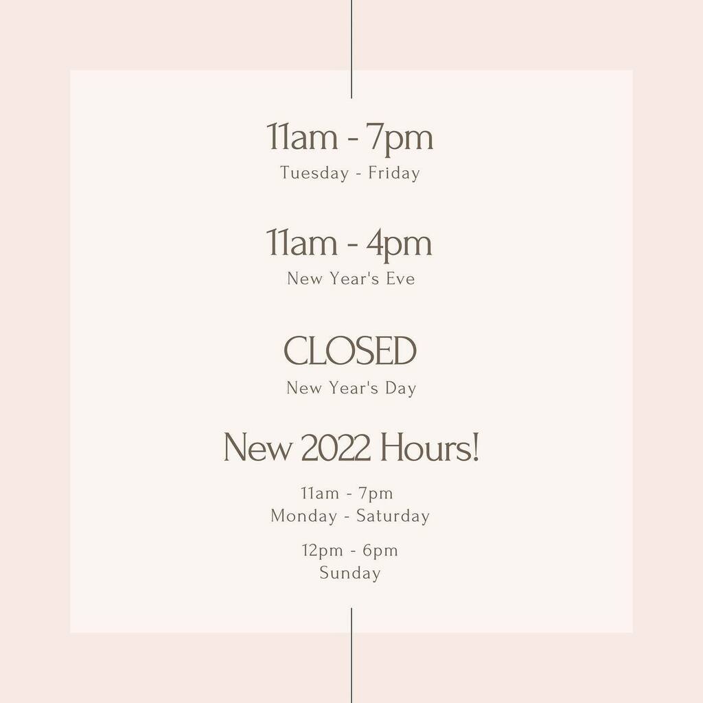 thelittledrawer's tweet photo. NEW YEAR, NEW HOURS 🎉

We are starting new hours in 2022 so we figured we would test them this week.  Let us help you shop for your perfect NYE lingerie look!  See you soon, Lovelies.  🍾 https://t.co/QueqSNS30N