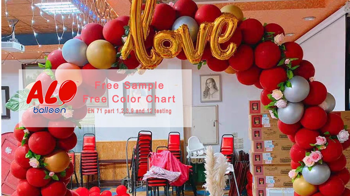 AloBalloon's tweet photo. https://t.co/AfwPwopaxg
Welcome to the live show of ALO balloons. You can get free sample and free color chart of #balloons https://t.co/Sbv2Ru2Kdo