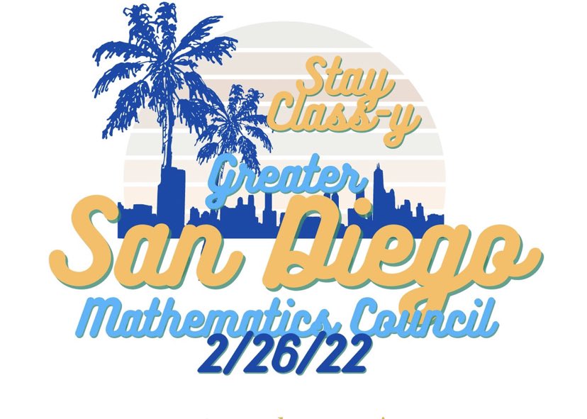 .<a href="/GSDMC1/">GSDMC</a> is pleased to feature <a href="/MsGenebieb/">Gen E</a>'s session "Fostering a Positive Math Identity with <a href="/MATHCOUNTS/">MATHCOUNTS</a>." 

Early Registration is only $35 through Jan 31. Register at gsdmc2022.bpt.me

#SanDiegoMath