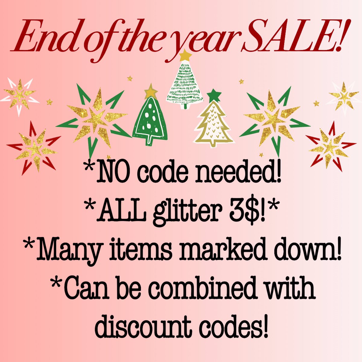 Hurry now while supplies last!!!