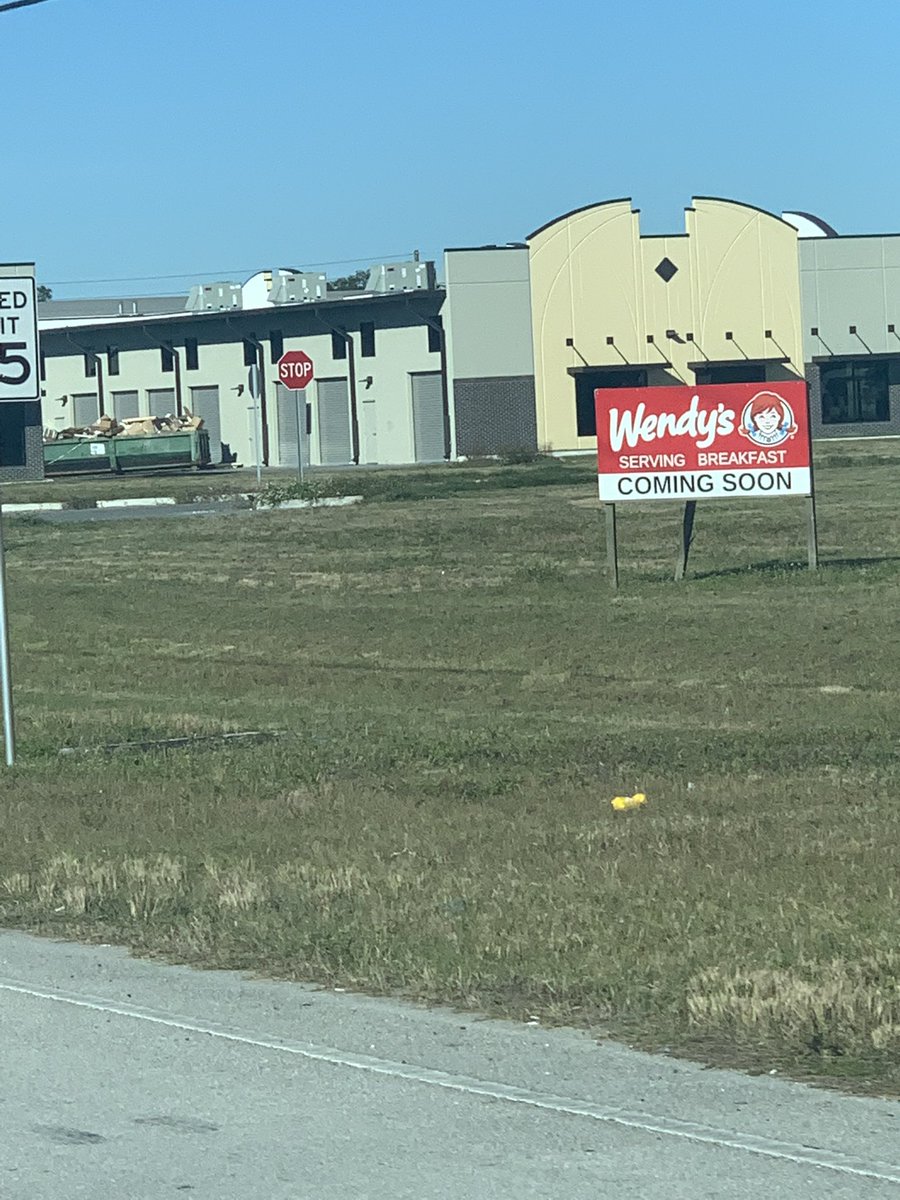 angeliaruff's tweet photo. @Wendys not sure if you have a different definition of coming soon… but it’s been over 2 years … when will the wait be over? #lakelandfl #wendys #ComingSoon #3yearslater https://t.co/uvCpo8HR04