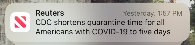 Tell me please how offended, worried, or annoyed I should be that nearly two years into a pandemic <a href="/Reuters/">Reuters</a> can’t reliably differentiate ‘isolation’ and ‘quarantine' (sorry Reuters, I love you, but this is lame)