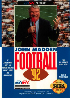My very first Madden Football game.  Good times!

 #Madden