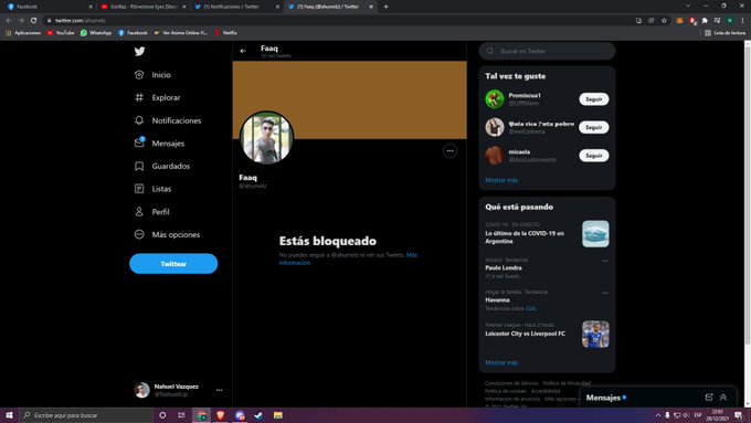 Fua facu la puta q te pario. https://t.co/cGRtjxugI6<a href="/tag/argentina"class="tags"><span>#argentina</span></a><a href="/tag/saqueos"class="tags"><span>#saqueos</span></a>