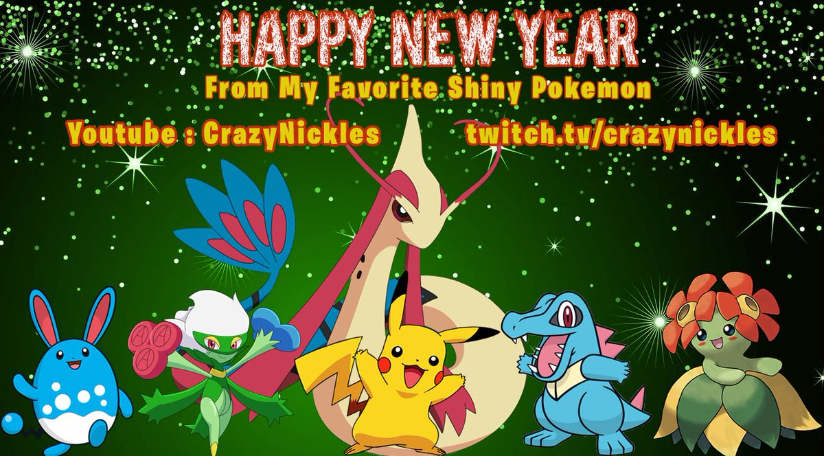 CrazyNickles's tweet photo. Hello Everyone, 
In celebration of a #shinynewyear for Pokemon, I want to spread some cheer with some of my #oldbutnotforgotten favorite #coolshiny Pokemon.

Start Date: Thursday, Dec 30th @ 9am est
End Date: Friday, Dec 31st at 8pm est https://t.co/jCB5UyAGBv