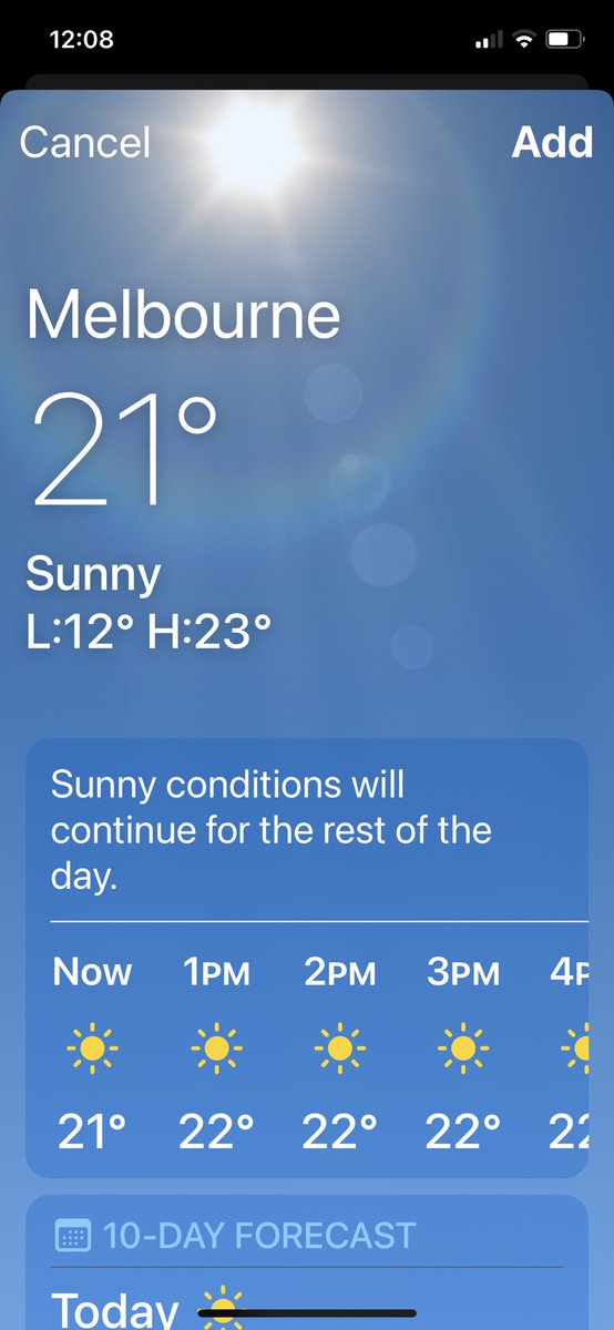 adambspencer's tweet photo. Someone help me out here

The weather in Melbourne seems perfectly sunny

But I can’t, for the life of me, find #Ashes2021 anywhere on the television!!!

#Gloat https://t.co/KuJXLgQHE6