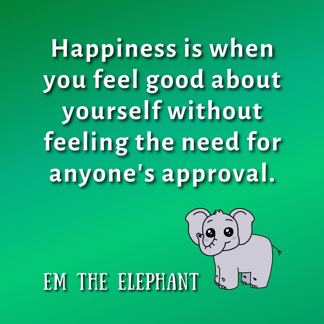 Happiness is when you feel good abt yourself without feeling the need for anyone's approval
#QOTD #happiness #NoteToSelf #PositiveVibes #goodvibes #bohemian #hippievibe #lifequotes #InspirationalQuotes #cutie #elephants #Wisdom #selflove #bekindtoyourself #WordsToLiveBy #BeHappy
