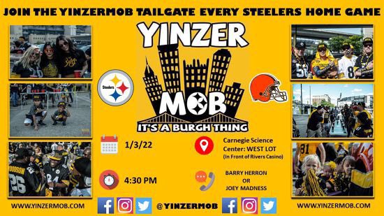 Cali_Yinzer's tweet photo. @KDKA @RichieWalsh Possibly Our Last @YinzerMob #Tailgate Of The Season This Monday Night! Hope You Got Time To Come Dahn And Join Us! It’s A Burgh Thing https://t.co/a10Tnfp9of