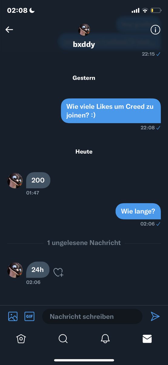 Folge jedem der Liked &amp; RT 

Gönnt mir einmal Jungs