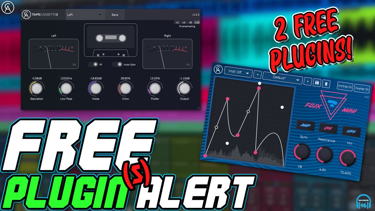 BenoniStudio's tweet photo. 2 FREE Plugins from Caelum Audio - Tape Cassette 2 & Flux Mini π₯©
waTch noW:
(youtube) https://t.co/eLgTZkONbj
(rumble) https://t.co/SPj9Hirug3
(odysee) https://t.co/0j8I6mIf3X
#FreePlugins #FreePluginAlert #caelumaudio #StudioOne #ProTools https://t.co/QBfqyxs7WO