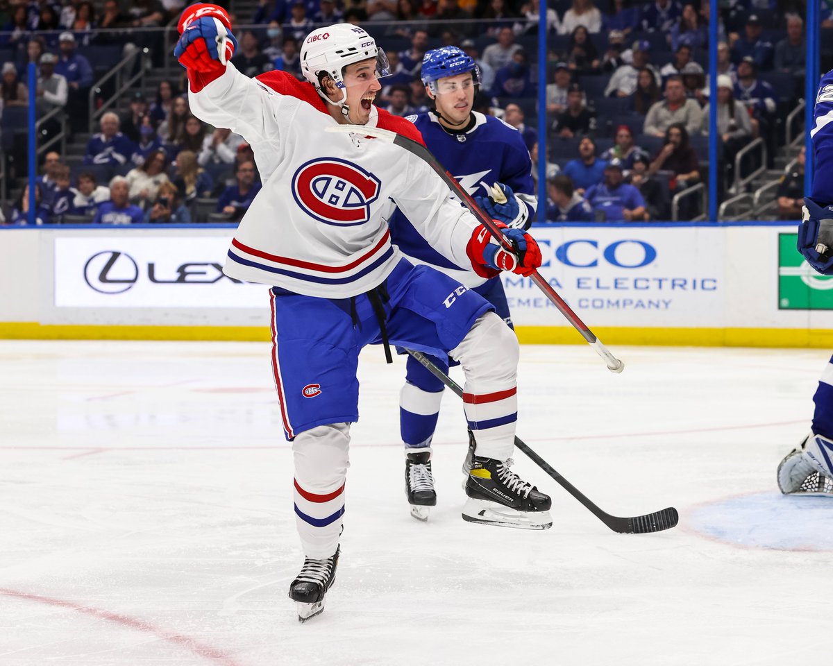 CanadiensMTL's tweet photo. Bienvenue dans la LNH, Raf!

#GoHabsGo https://t.co/Ty46cEEPll