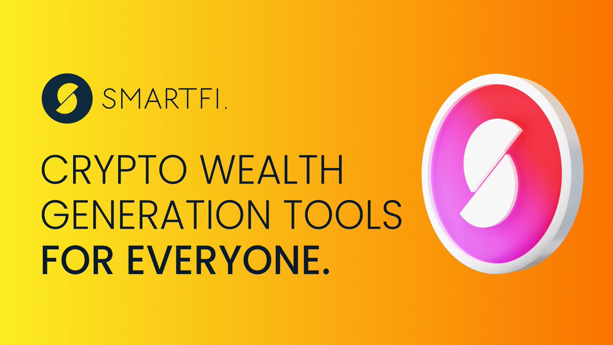 bl4ckr0s305's tweet image. You know why SMARTFI @smartfiportal is better than your own bank? because it provides you with easy financial tools to Earn, Trade and Borrow Crypto
Buying $SMTF token has a BUY-BACK GUARANTEE
Sign up now portal.smartfi.com/signup?ref=c28…
#crypto
#Smartcycle
#cryptoloan
#borrowing
#lending