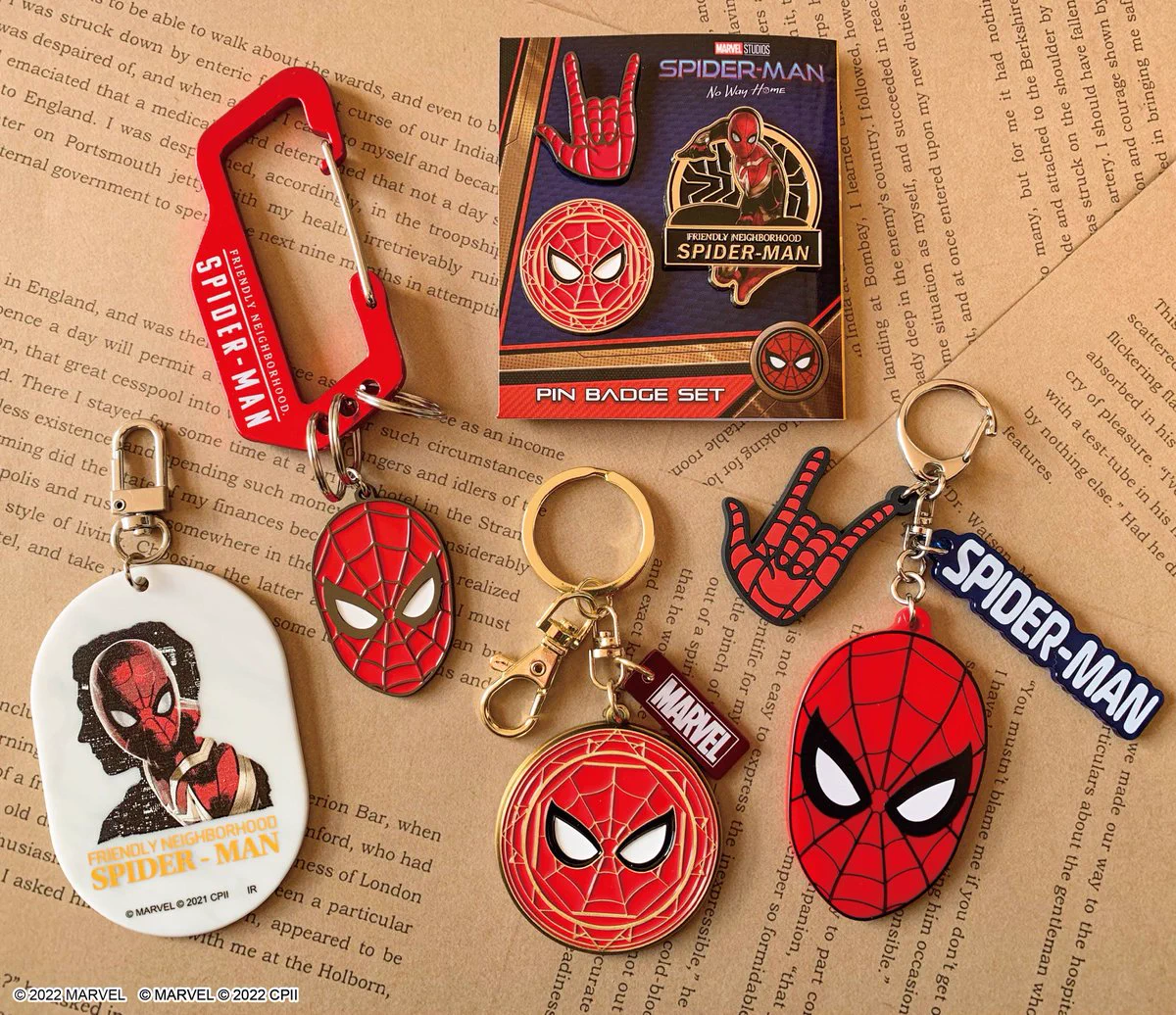 MARVEL スパイダーマン グッズ キーホルダー ピンバッジ 株式会社インロック グッズ紹介【公式】 on X: 