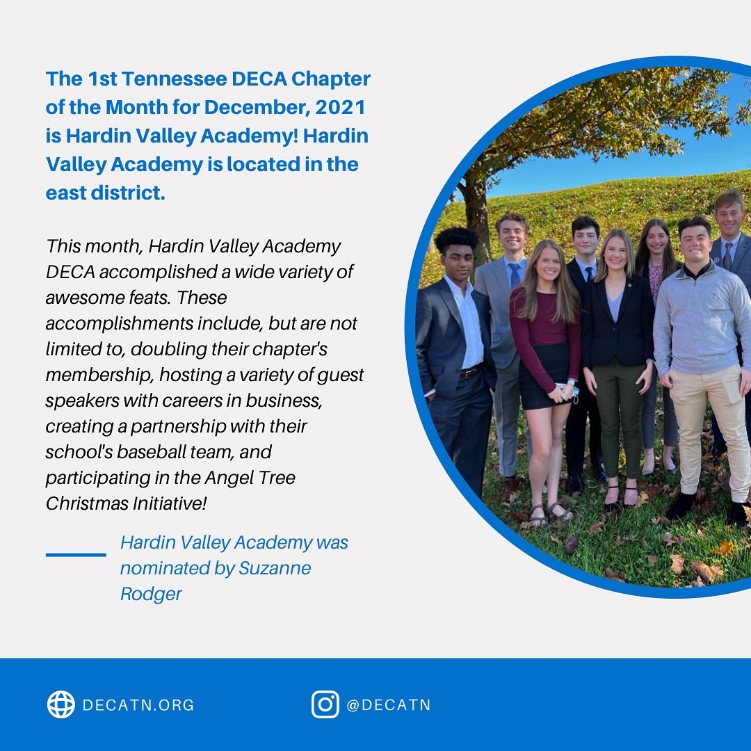 Tennessee DECA tweet media