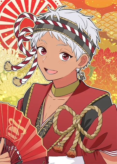 カリムくんSSRおめでとう～!!🎍☀️🎍 