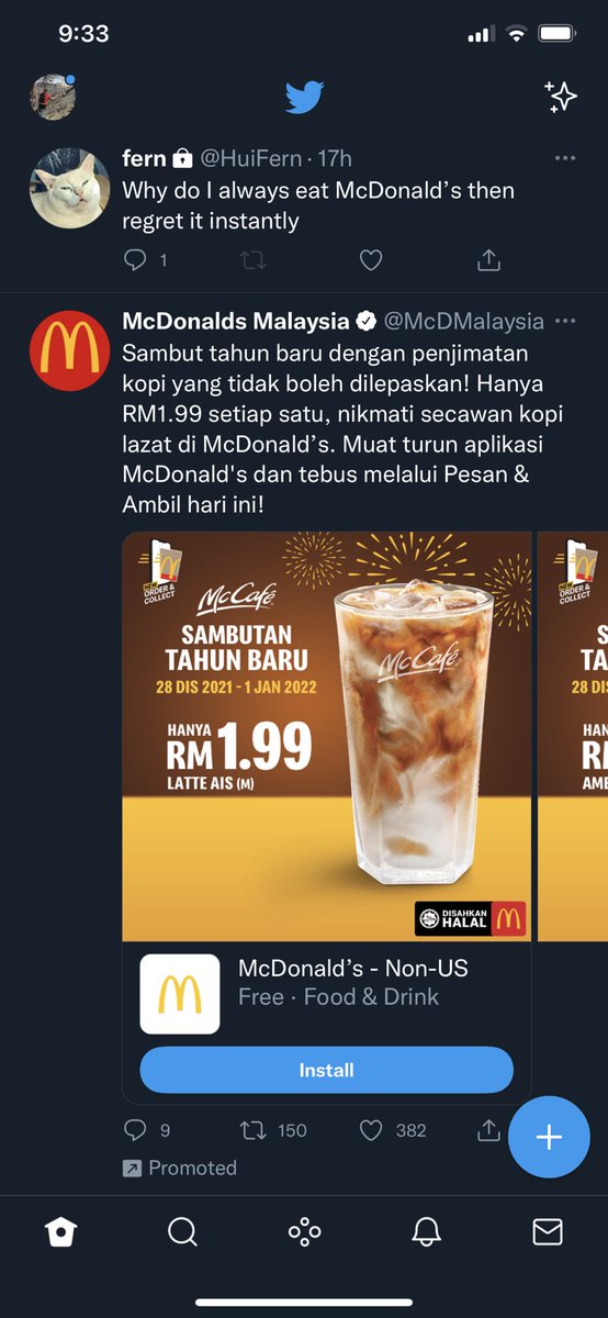 sherbflat's tweet photo. @HuiFern This was literally under your tweet 😂 https://t.co/CLOKvRGnFx