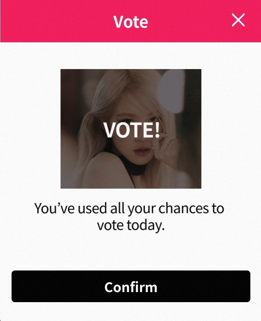 📥 | 36th Golden Disk Awards | (Most Popular Artist Award)

[📊] 10:37PM KST | 12.29
#15 #ROSÉ — 23,730 votes

📝 BLINKs use your GMAIL and FB accounts to vote❗

Vote here:
🔗: vote.myseezn.com/#
Tutorial:
🔗: bit.ly/3mmMTKa
#BLACKPINK <a href="/BLACKPINK/">BLACKPINKOFFICIAL</a>